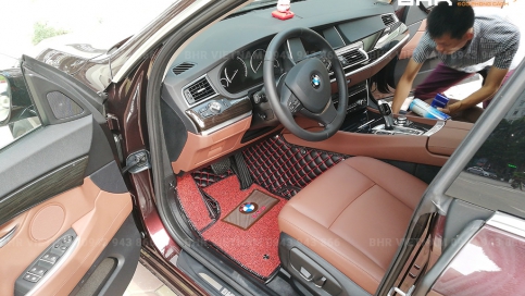 Thảm lót sàn ô tô 5D 6D BMW 5 Series F07 520GT, 528 GT 2011 - 2021 cao cấp, sang trọng